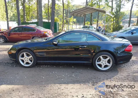 2003 Mercedes-Benz Sl 500 from USA, damaged, VIN WDBSK75F63F058929